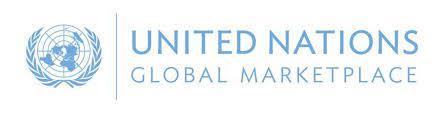 Birleşmiş Milletler Global Marketplace logosu – UN satın alma hacmi 2024 raporu ve tedarik verileriyle ilgili görsel.